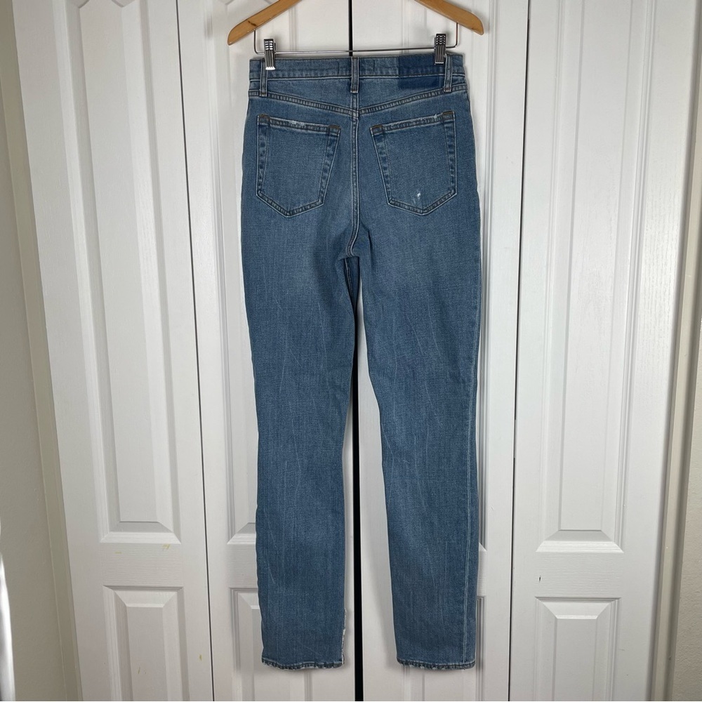 Abercrombie & Fitch 90s Slim Straight Ultra High Rise Jeans Womens 29 | 8 X-Long - Picture 6 of 14